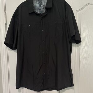 Men's KUHL grey-black Short Sleeve Shirt